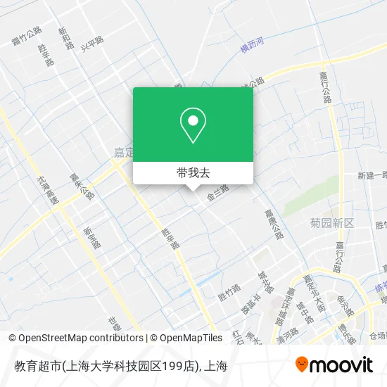 教育超市(上海大学科技园区199店)地图