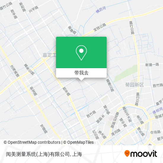 阅美测量系统(上海)有限公司地图