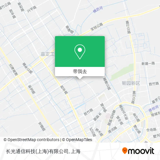 长光通信科技(上海)有限公司地图