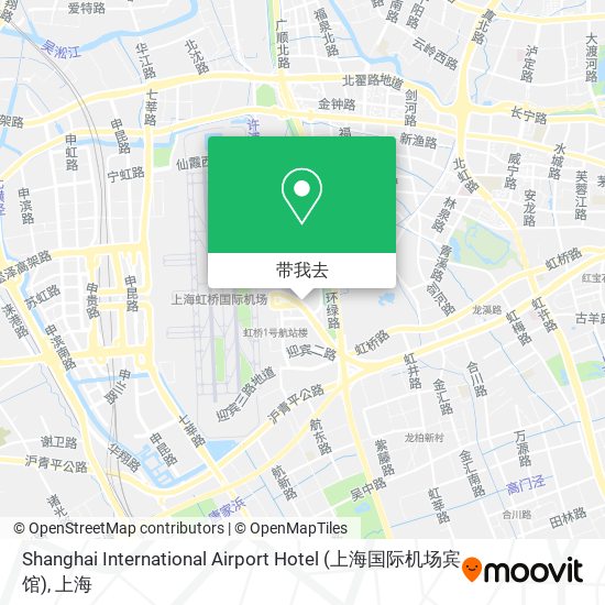Shanghai International Airport Hotel (上海国际机场宾馆)地图