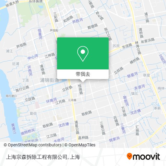 上海宗森拆除工程有限公司地图