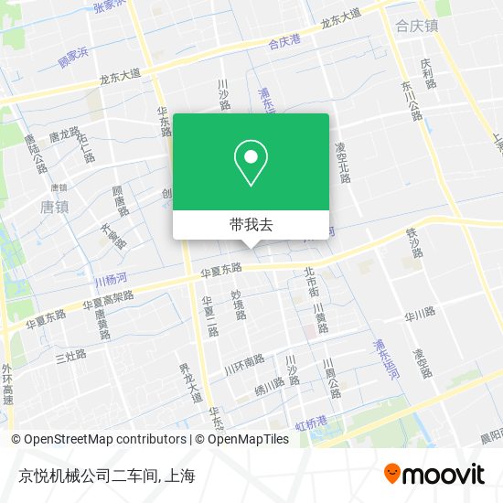 京悦机械公司二车间地图