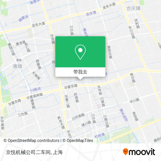 京悦机械公司二车间地图