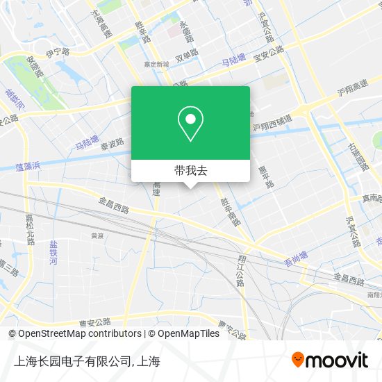 上海长园电子有限公司地图