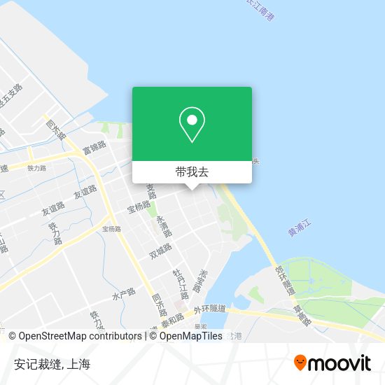 安记裁缝地图