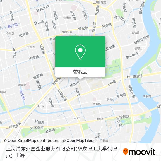 上海浦东外国企业服务有限公司(华东理工大学代理点)地图