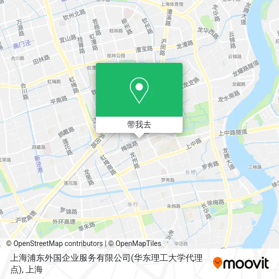 上海浦东外国企业服务有限公司(华东理工大学代理点)地图