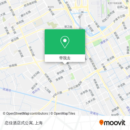 恋佳酒店式公寓地图