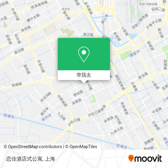 恋佳酒店式公寓地图