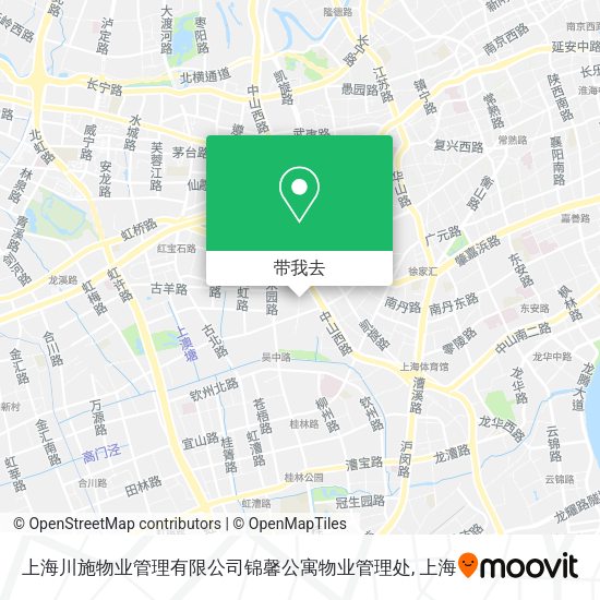 上海川施物业管理有限公司锦馨公寓物业管理处地图