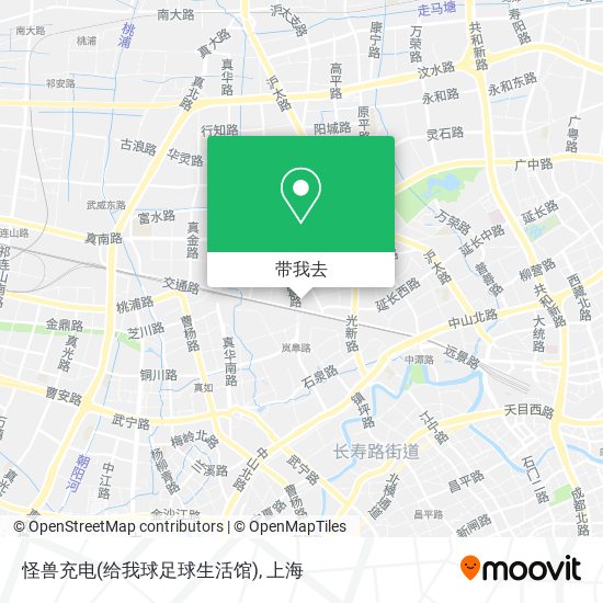 怪兽充电(给我球足球生活馆)地图