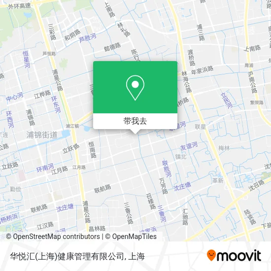 华悦汇(上海)健康管理有限公司地图