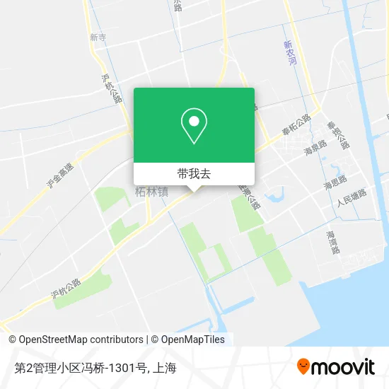 第2管理小区冯桥-1301号地图