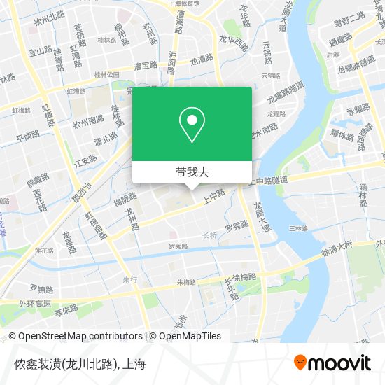 侬鑫装潢(龙川北路)地图