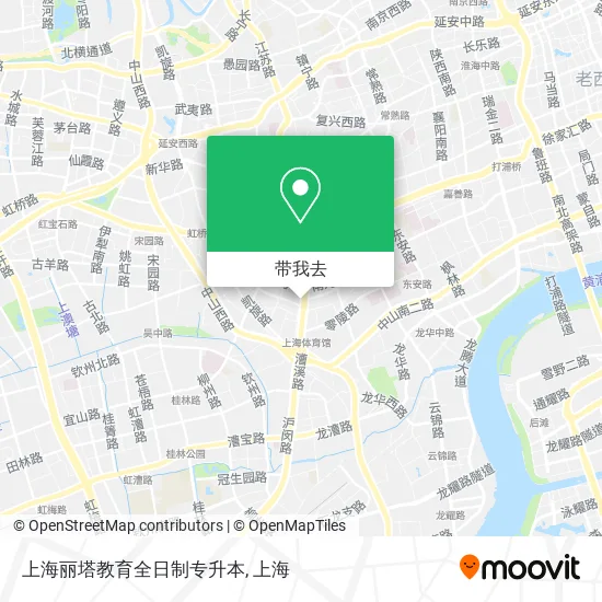 上海丽塔教育全日制专升本地图