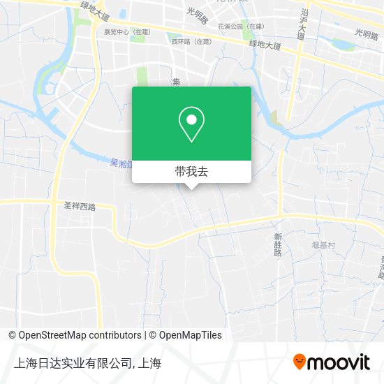 上海日达实业有限公司地图