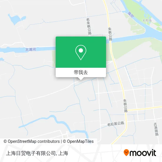 上海日贸电子有限公司地图