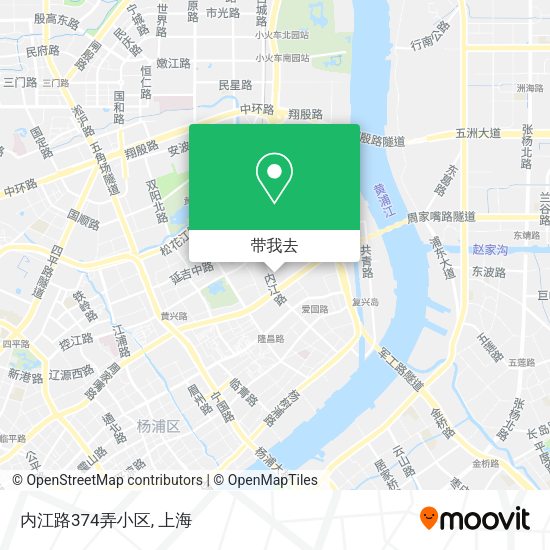 内江路374弄小区地图