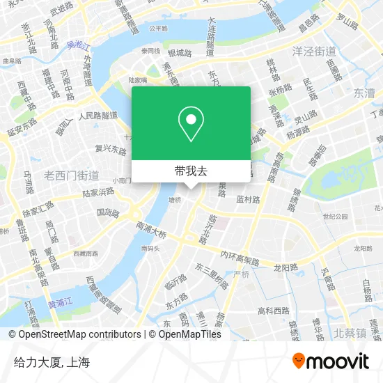 给力大厦地图