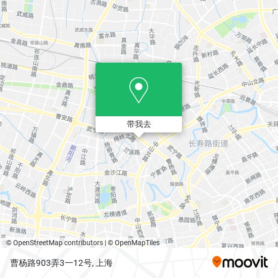 曹杨路903弄3一12号地图