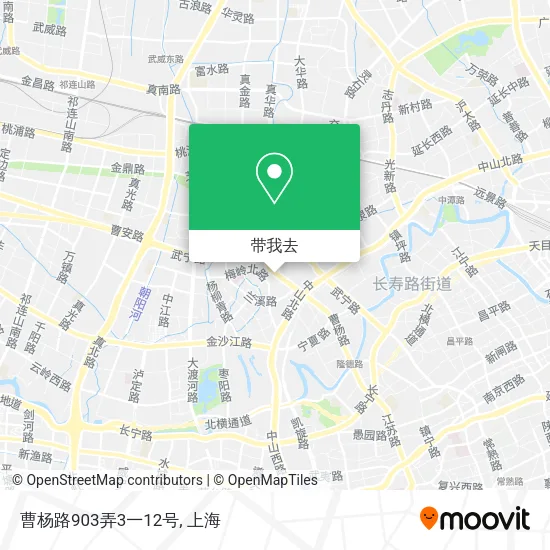 曹杨路903弄3一12号地图