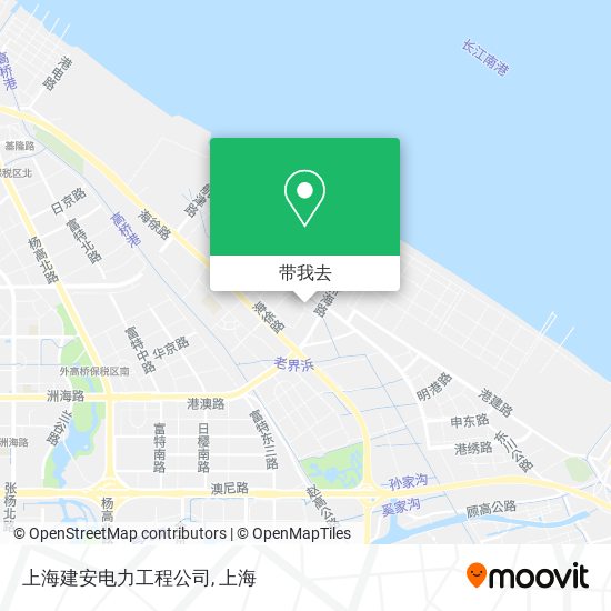 上海建安电力工程公司地图