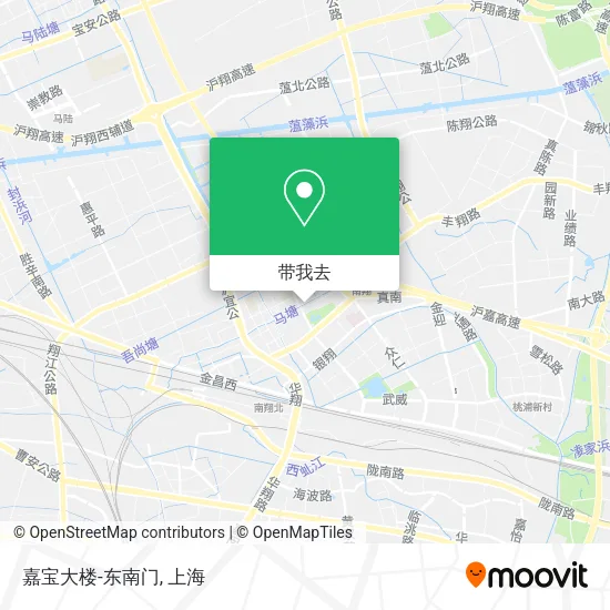 嘉宝大楼-东南门地图