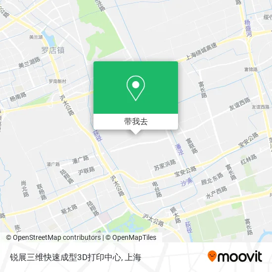 锐展三维快速成型3D打印中心地图