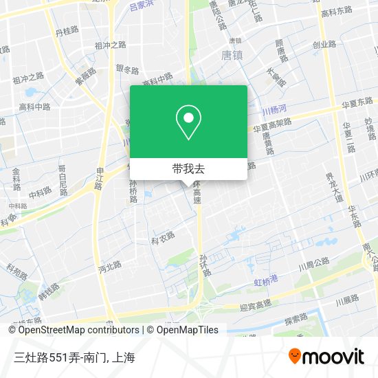 三灶路551弄-南门地图