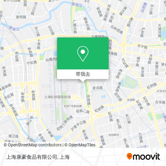上海康豪食品有限公司地图
