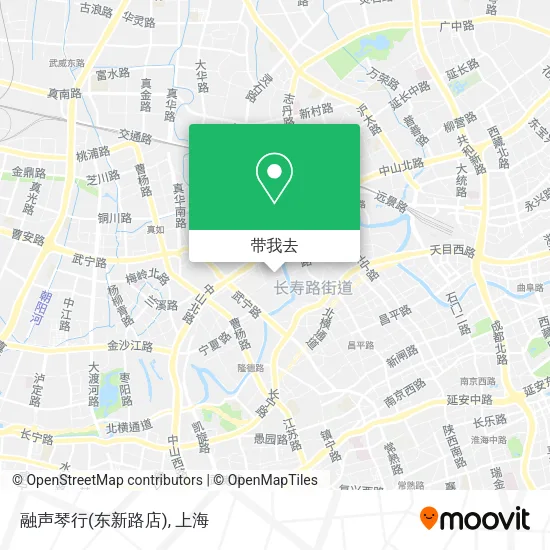 融声琴行(东新路店)地图