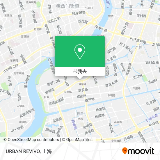 URBAN REVIVO地图
