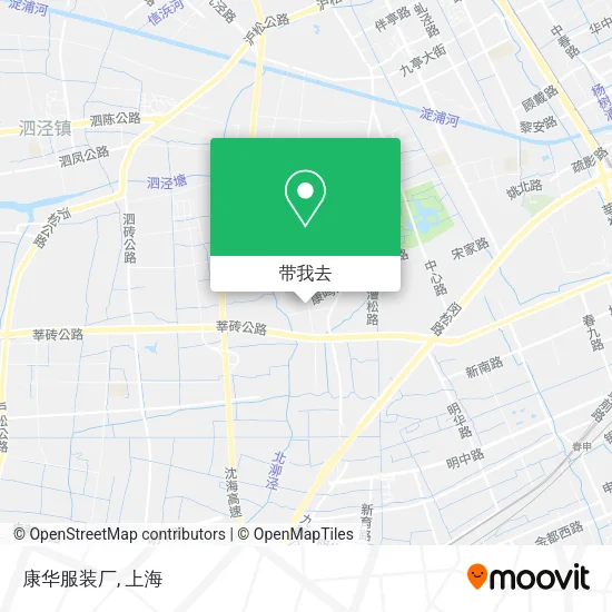 康华服装厂地图