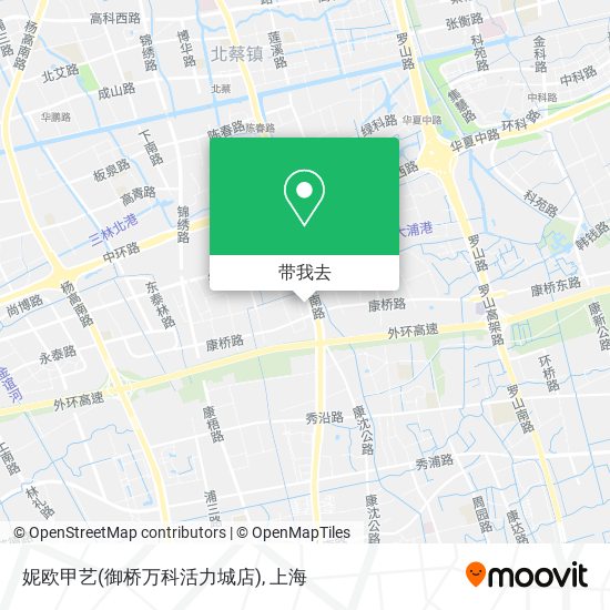 妮欧甲艺(御桥万科活力城店)地图