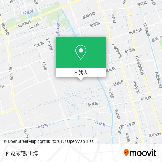 西赵家宅地图