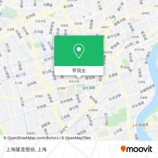 上海隧道股份地图