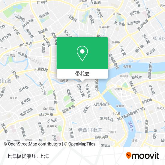 上海极优液压地图