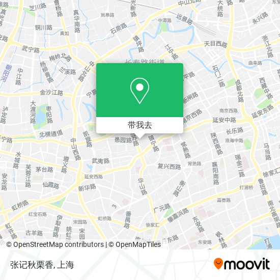 张记秋栗香地图