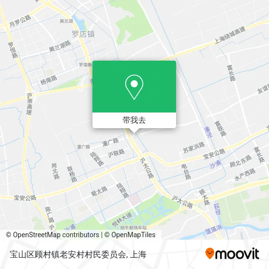 宝山区顾村镇老安村村民委员会地图