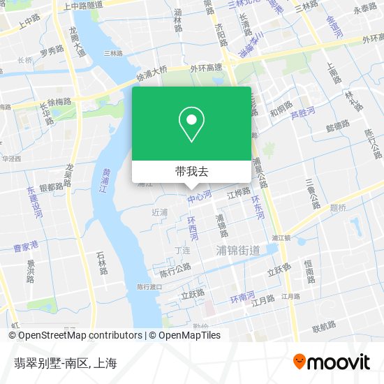 翡翠别墅-南区地图