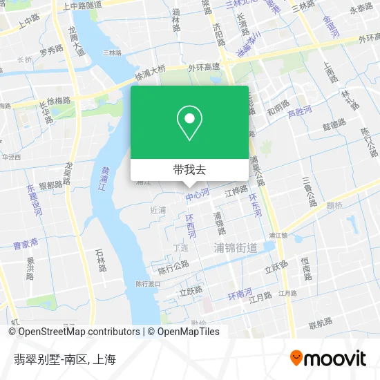 翡翠别墅-南区地图