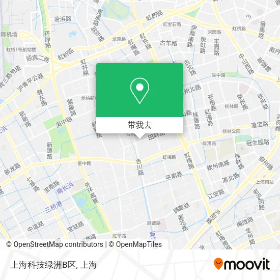 上海科技绿洲B区地图
