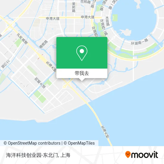海洋科技创业园-东北门地图