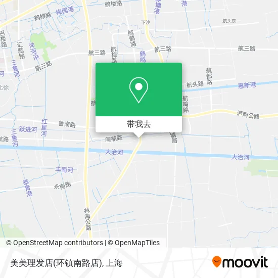 美美理发店(环镇南路店)地图