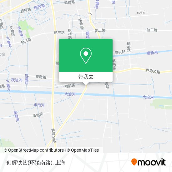 创辉铁艺(环镇南路)地图