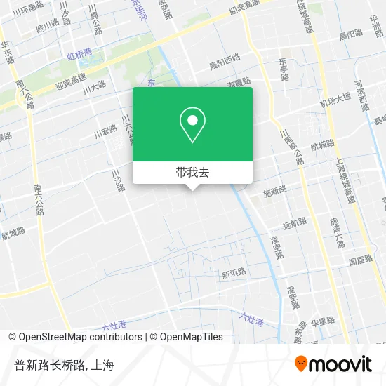普新路长桥路地图