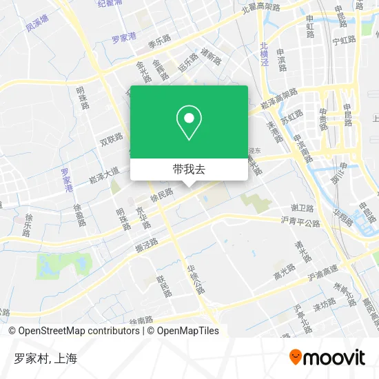 罗家村地图