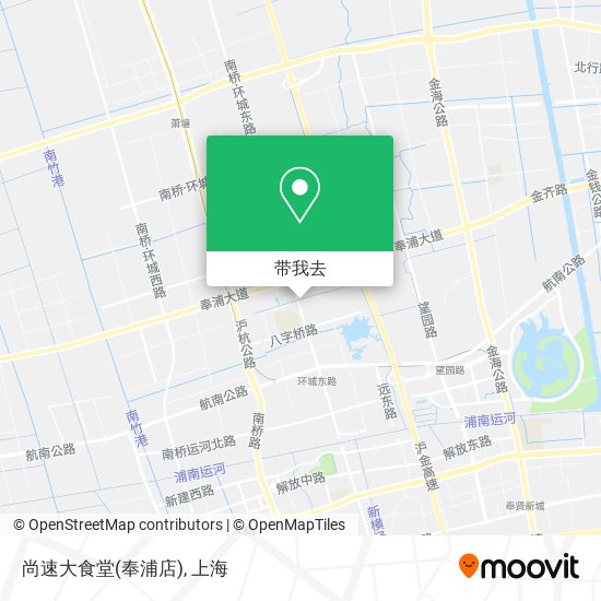 尚速大食堂(奉浦店)地图