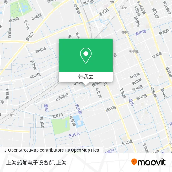 上海船舶电子设备所地图