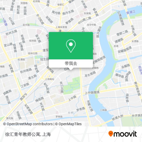 徐汇青年教师公寓地图